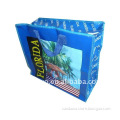 OEM service any size design pp woven bag with long zipper